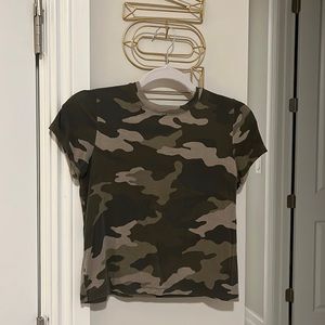 Aerospostale Camo Crop Top